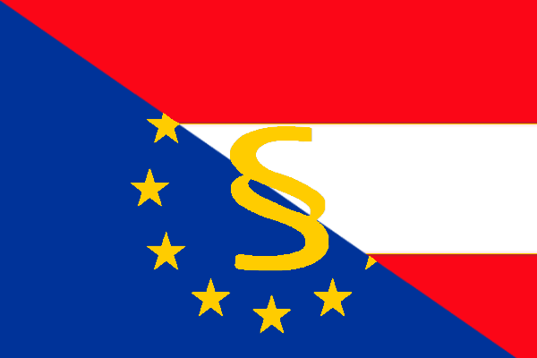 EU - Österreich Fahne