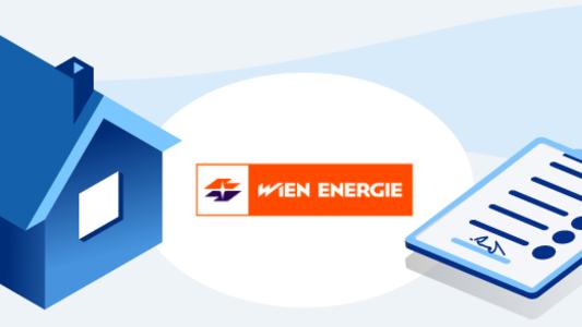 Abbildung Vertrag mit Wien Energie Logo