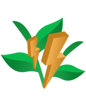 Blitze und Blätter stehen für Energie Steiermark Stromtarife